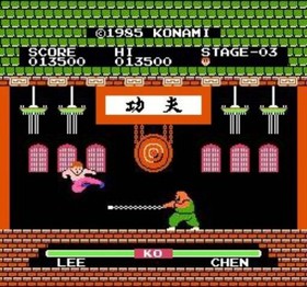 NES / Famicom - Yie Ar Kung Fu JAPAN mit OVP OVP besch&auml;digt