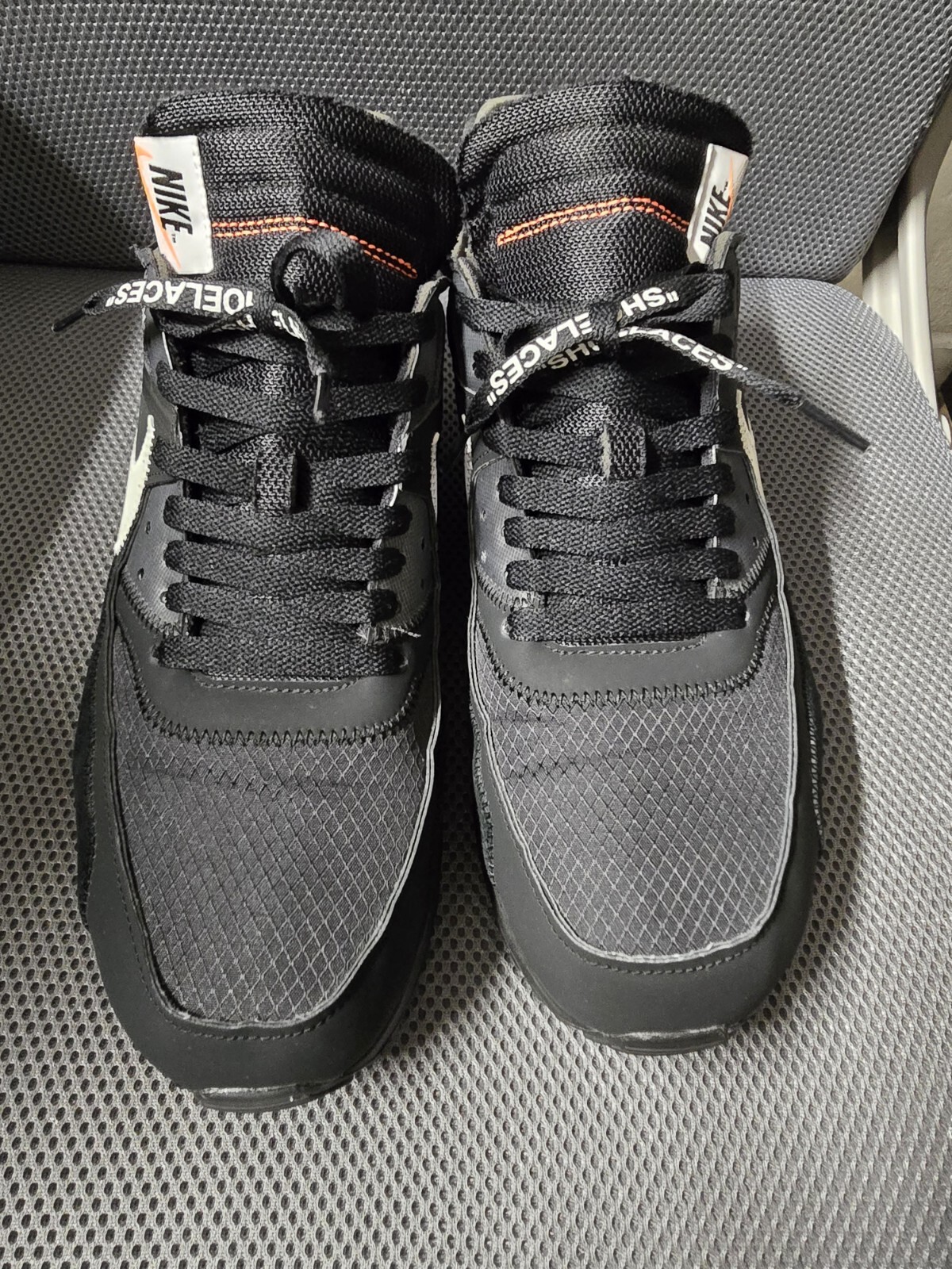 OFF WHITE X NIKE Nike Air Max 90 x OFF WHITE nere 2019 taglia 12