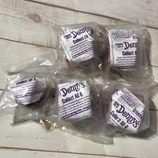 Denny's 1992 The Jetson's Toys Puzzle Ornaments Purple Set of 5