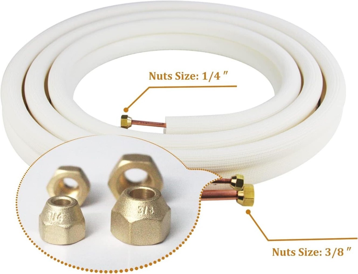 Copper Pipe Fitting Split Ac Drain Pipe Size Findmall 25FT Air