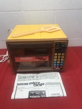 1978 Coleco Micro Range Electric Bake Oven Microwave  Paddle