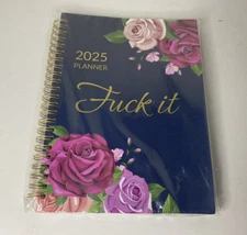 2025 planner - blue rose