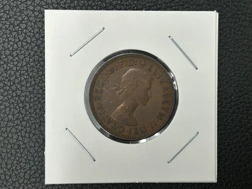 1954 George V Half Penny — photo from the most recent tracked eBay sale