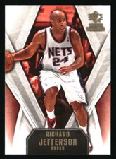 Richard Jefferson 2008-09 SP Rookie Threads #29 BASKETBALL Card