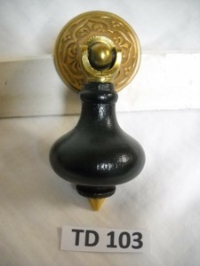 Antique Eastlake Ebony Teardrop Drawer Pull 1880 S Ebay