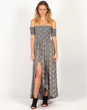 FREEZ   Maxi Dress  Boho  Gypsy  Floral Sizes 8 & 14  Summery  Beach  New