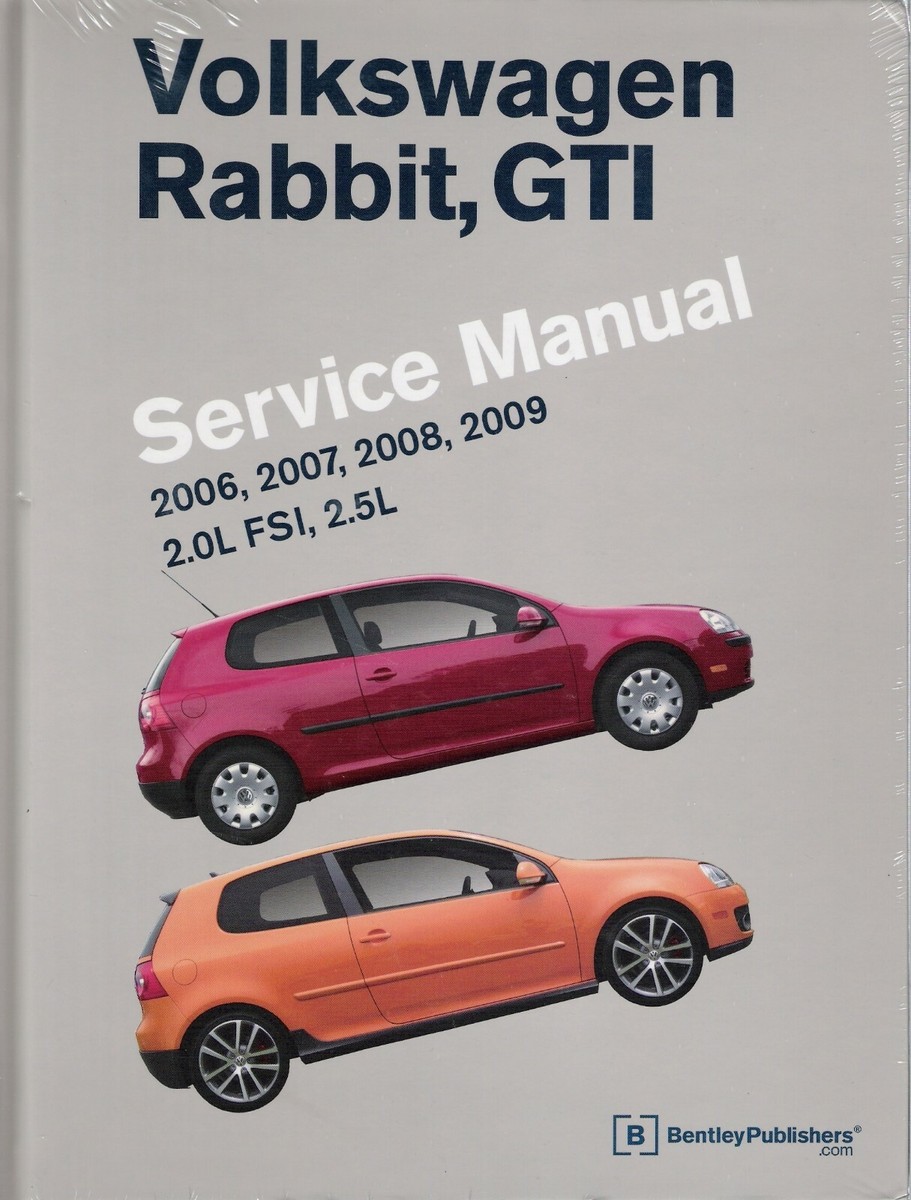 2006-2009 Volkswagen Rabbit & GTI (A5 Platform) Factory Service 