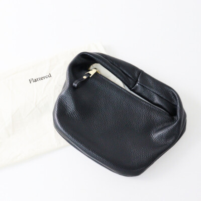 Flattered Alva Mini Leather Handbag Black Bag from Japan | eBay