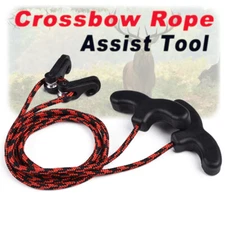 Crossbow Cocking Rope String Drawing Device Cocking Aid Accessories Universal 1x
