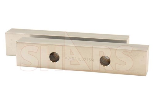 Shars 10" x 2" x 1.5" Aluminum Soft Jaws Pair for 6" Milling Vise New S