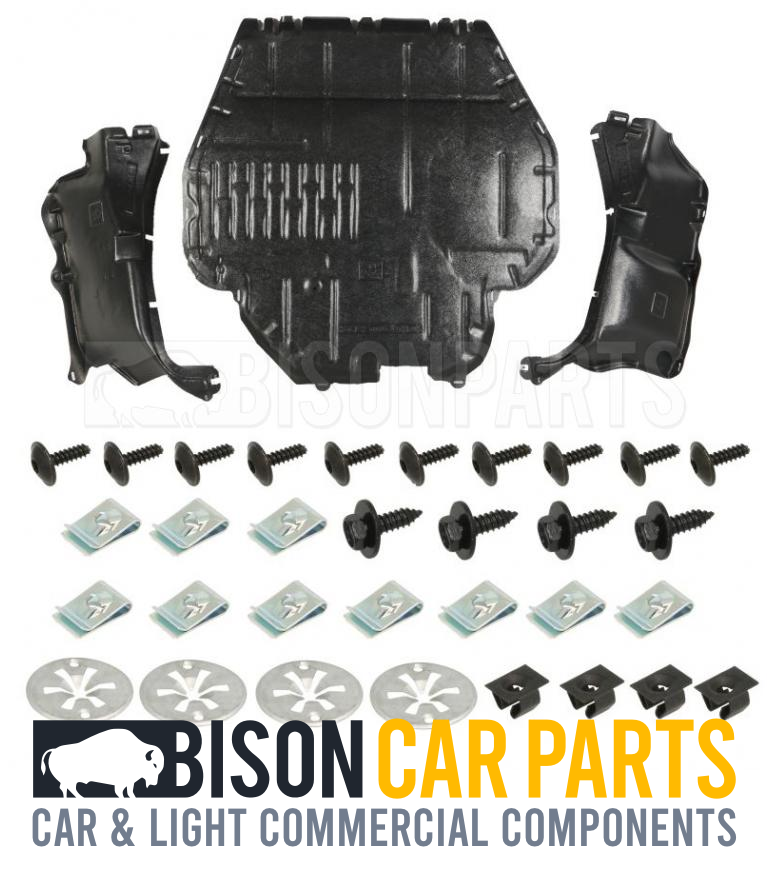 3 PCS Set Under Engine Cover Undertray Fitting Kit for VW Golf MK4 Audi