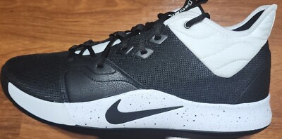 New Nike Paul George PG 3 TB Black White CN9513-001 Men s US Size 16.