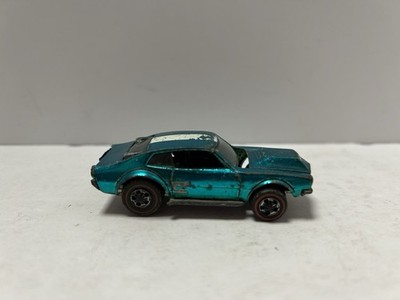 Hot Wheels Redline Mighty Maverick 1969/1970 Aqua - Made In Hong Kong