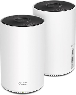 TP-Link Deco W7200 Tri-Band Wi-Fi 6 Mesh Router System up to 5,500 SF (2-Pack) 
