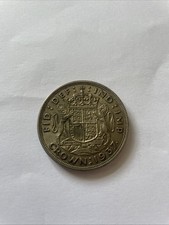 1937 Crown King George VI Silver Coin