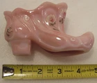 Fenton Art Glass Slipper Shoe Pink Rose 5 Inch Artist C Riggs 95th Ann Rosealene