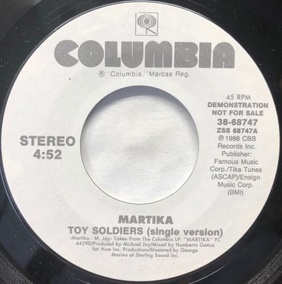 Martika - Toy Soldiers, 7'', (Vinyl)