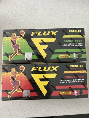 2020-21 Panini Flux Basketball Complete Factory Set Sealed Green And Red 2 SET