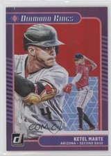 2021 Panini Donruss Diamond Kings Holo Red Ketel Marte #30 0nl0