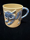 Vintage 70s HongKong Plastic Stackable Kids 3D Animal Retro Mugs 3"Tall Lot 3 — photo 5