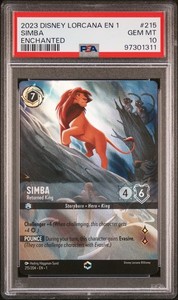 Simba Enchanted Lorcana | eBay