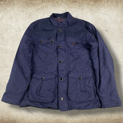 UNTUCKit Nylon Lanson Jacket Coat Men s Size Large Bomber Lined Lightweight