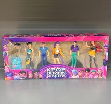 K- Pop Demon Hunters 6 Piece Doll Figure Set Anime Style Toys Gift Box New