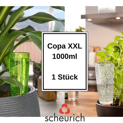 Scheurich Bewässerungssystem Copa XXL 2er Set Grün/ Transparent 1000 ml