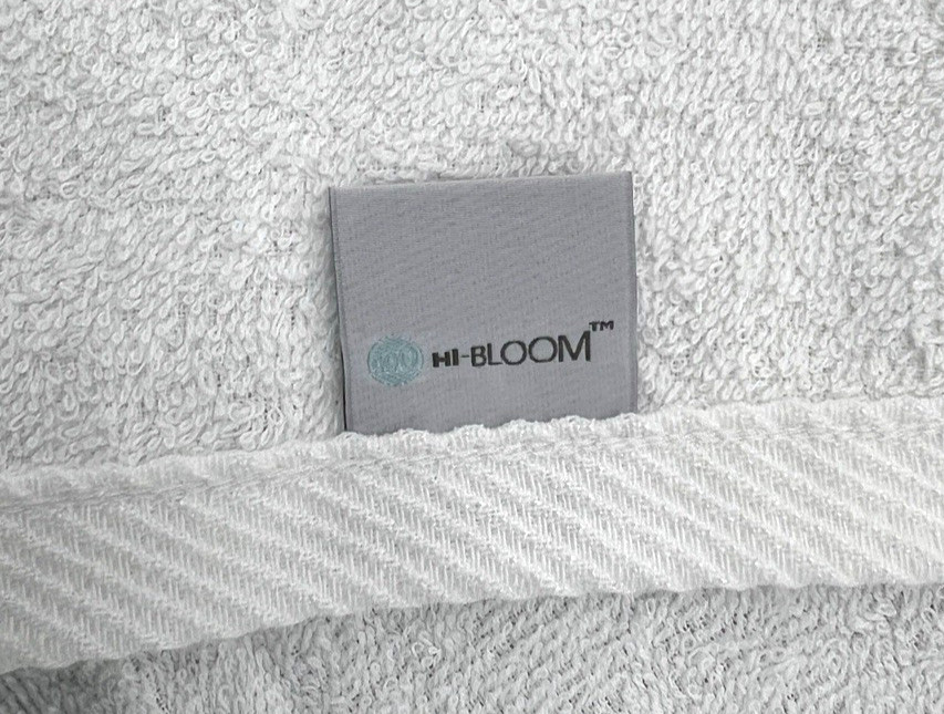 3 Pack Hi-Bloom / Sobel Westex Hotel Hand Towels 16" X 30" White 100% Cotton