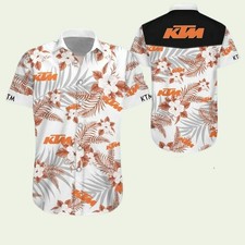 Ktm Racing Hawaiian Shirt