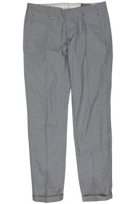 Mauro Grifoni Stoffhose Herren Hose Pants Chino Gr. 2XS Baumwolle Grau #sp8brps