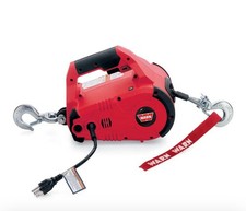 WARN PullzAll 120V AC Handheld Portable Electric Pulling Tool Winch, 1000-Lb