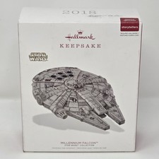 HALLMARK KEEPSAKE 2018 MILLENNIUM FALCON Star Wars Storytellers Ornament