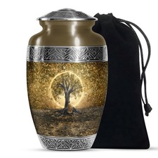 Tree of Life Urns for Human Ashes Adult Men, Cremation Urn 10 Inch 