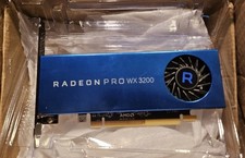 AMD Radeon Pro WX3200 graphics card, 4 mini-display ports
