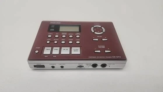Tascam CD-GT2 Tragbarer CD Gitarre Bass Trainer Player Übungswerkzeug | Getestet