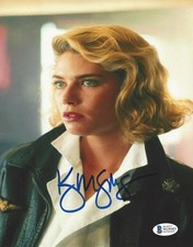 KELLY MCGILLIS SIGNED 'TOP GUN' 8x10 MOVIE PHOTO CHARLIE ACTRESS 8 BECKETT COA