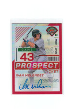 2024 Prospect Edition Ivan Melendez Red HOLO Autograph /199 Diamondbacks #106