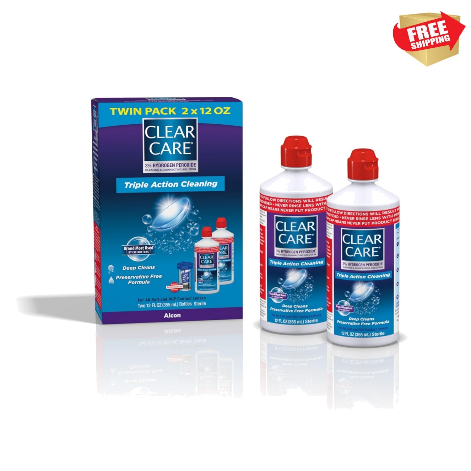 Twin Pack For Contact Lenses