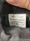 Katch Me Womens Black Dark Wash Coin Pocket Denim Wide-Leg Jeans Size 2XL — photo 7