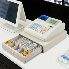 New Electronic Cash Register 48 Keys Cash Management System With Thermal Printer