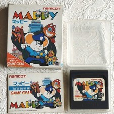 Boxed Mappy Sega Game Gear GG NTSC-J Japan Namcot 🇬🇧 UK Post