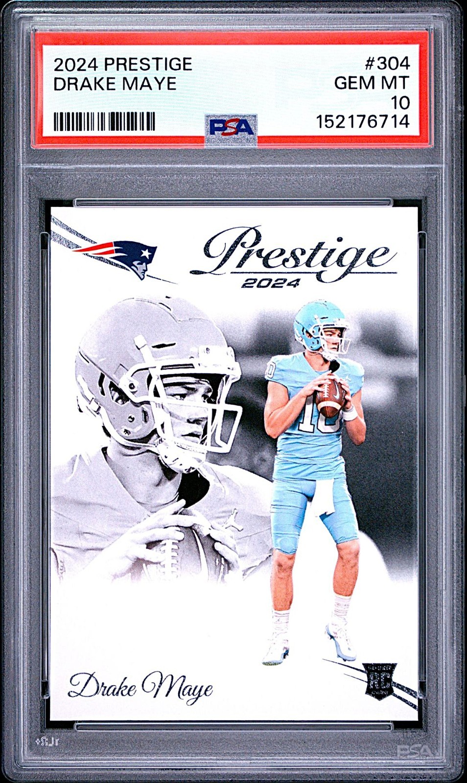 Drake Maye Panini Prestige #304 Base