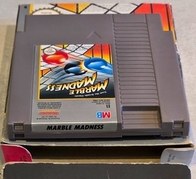 MARBLE MADNESS NINTENDO NES