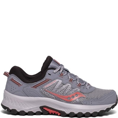 Saucony Versafoam Excursion TR13 Grey Coral Trail Running Shoes Womens 9.5 NWB