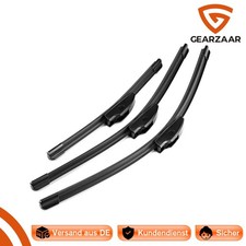 Scheibenwischer Set vorne + hinten Geeignet für VW Golf IV 1J1 Schwarz Gummi