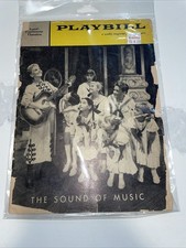 Broadway Playbill - The Sound of Music - Mary Martin - Lunt-Fontanne Theatre Vtg