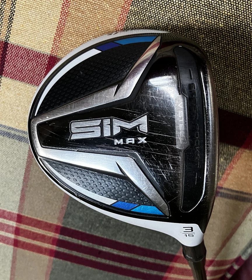 TaylorMade 3 Wood, SIM MAX, 15 Degree, Senior Flex Ventus,  RH, Very Good - Image 4 of 4