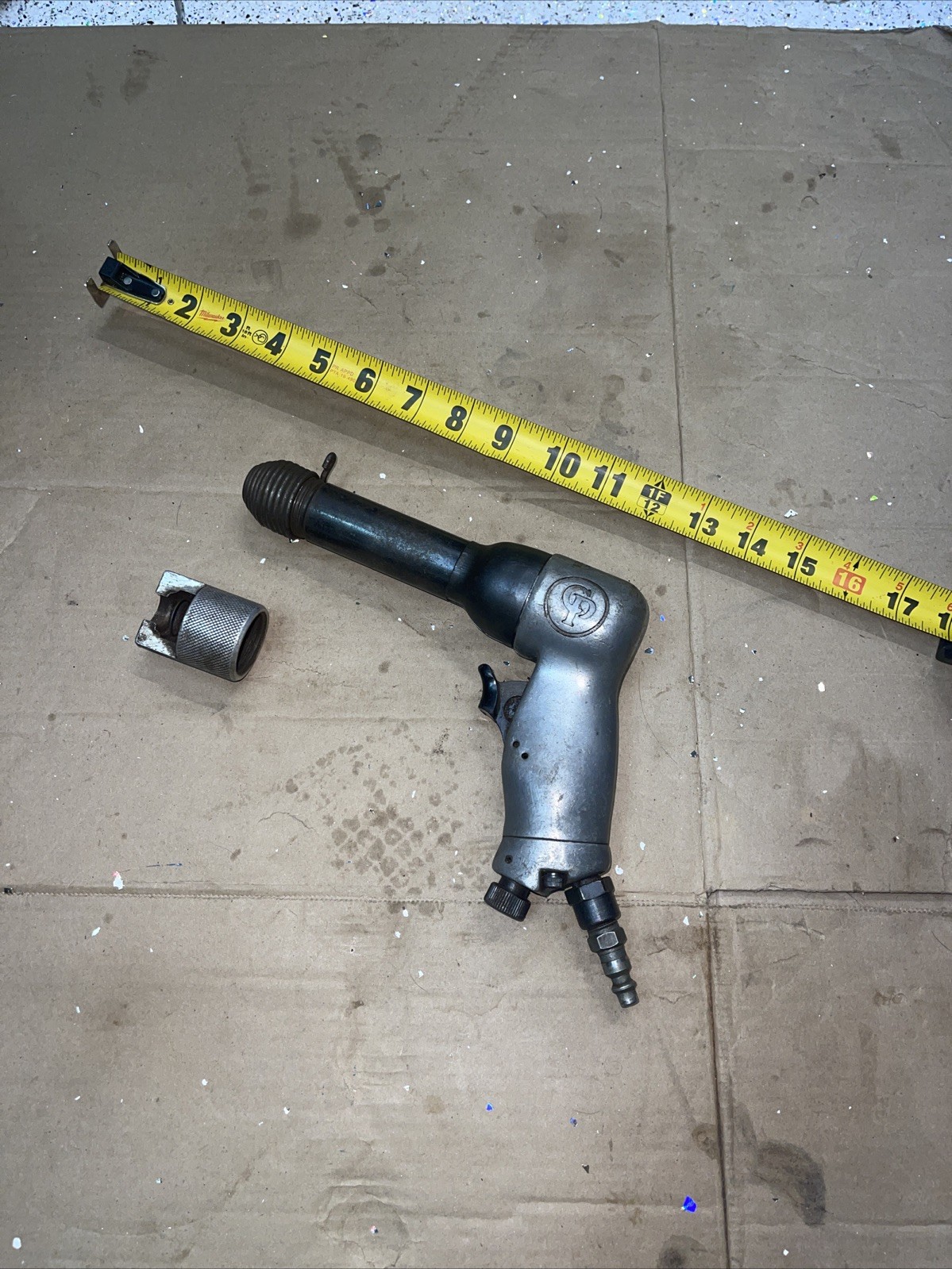 Chicago Pneumatic CP714 Pneumatic Air Hammer Zip Gun - Tested - Made in USA