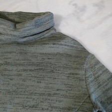 Saturday Sunday Anthropology Women's Small Sweater Green Mock Neck